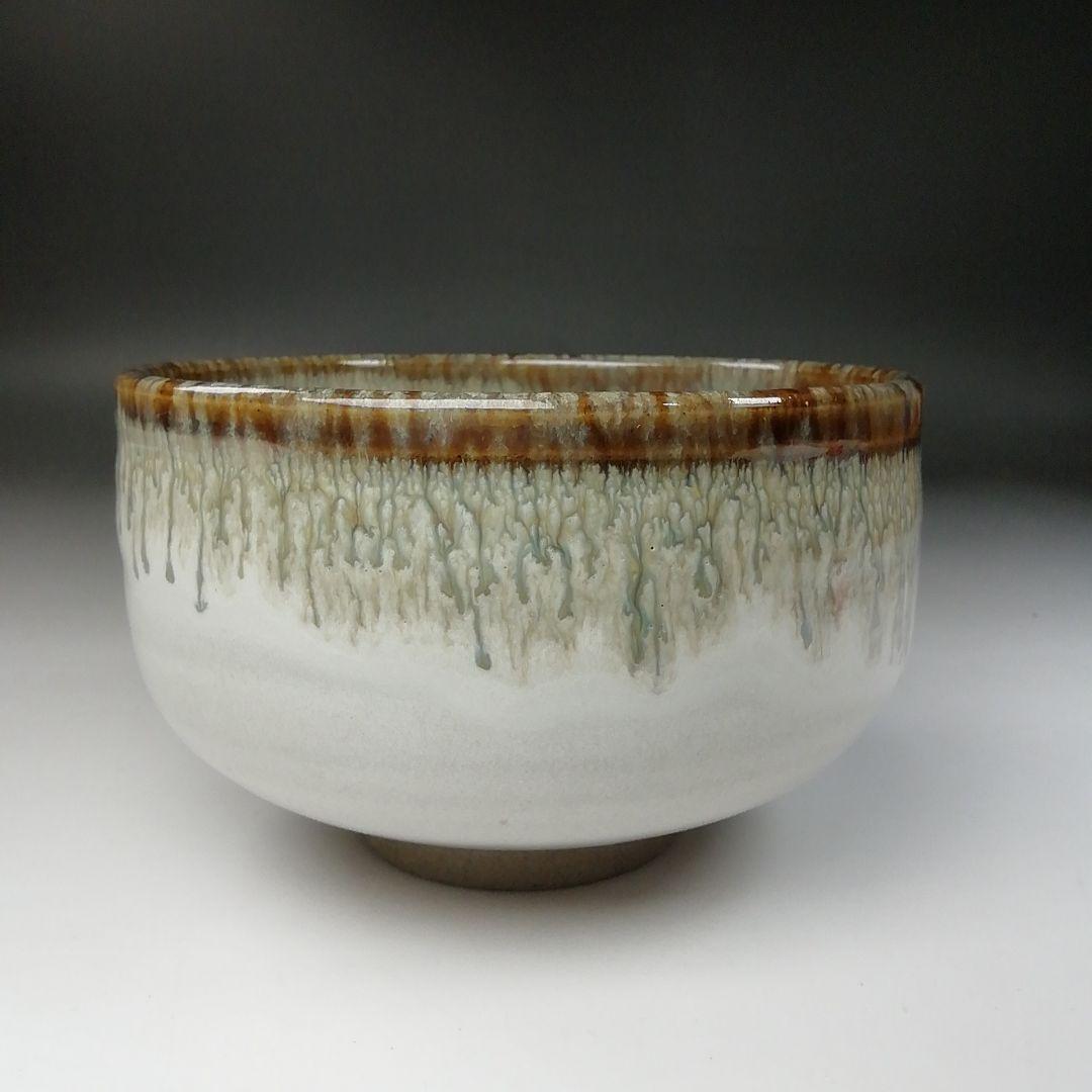 Ｔ２４６　茶碗　『有田焼』『桂山 作』　共箱　抹茶碗　茶道具