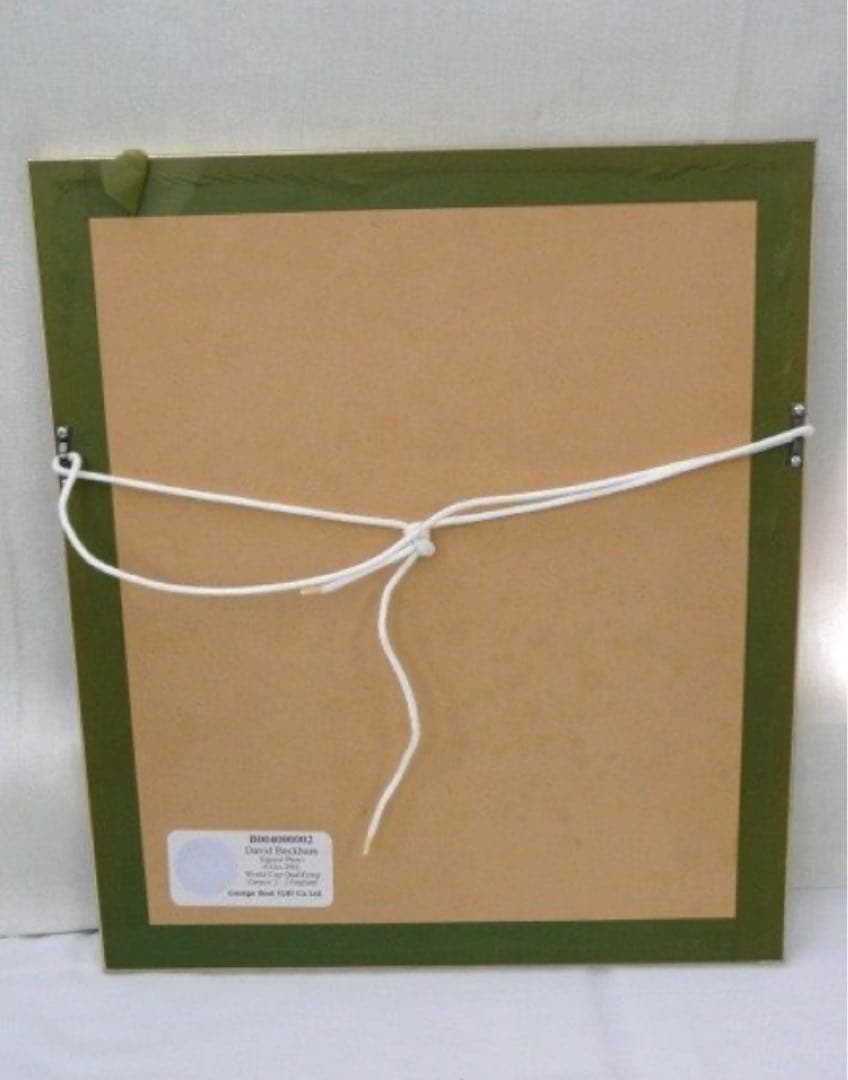 デイビッド・ベッカム 直筆サイン入り写真