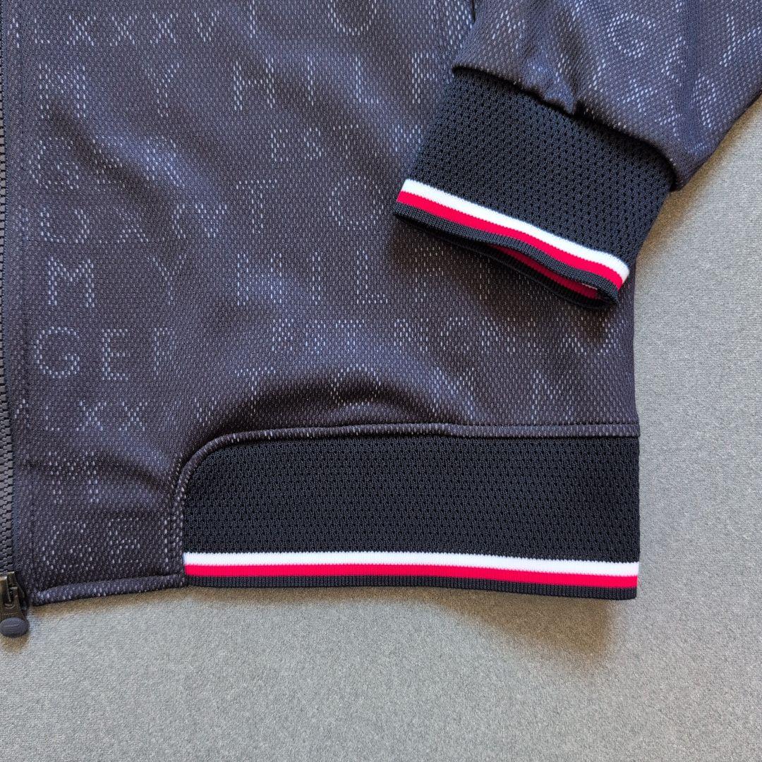 【極美品】トミーヒルフィガーゴルフ　フルジップジャケットメッシュモノグラム　L