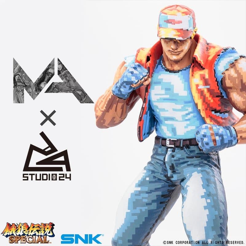 【新品・未開封】世界750体限定！テリー・ボガード ドット絵彩色Ver.