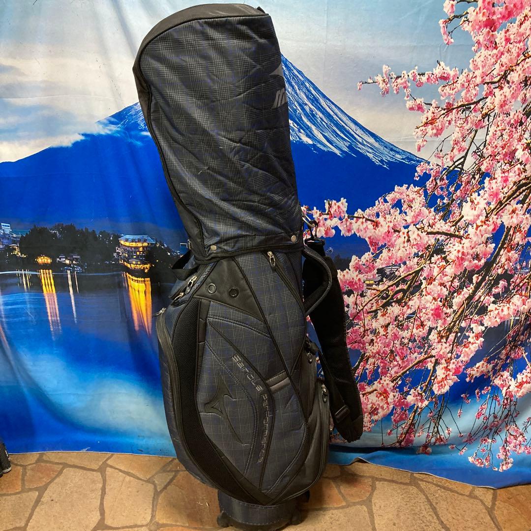 寶BU-1094 MIZUNO キャディバッグ チェック柄