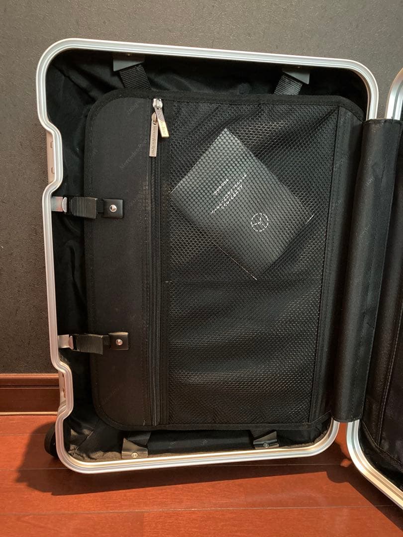 超希少⭐︎ 未使用　メルセデスベンツ アルミスーツケース　機内持込み　32L