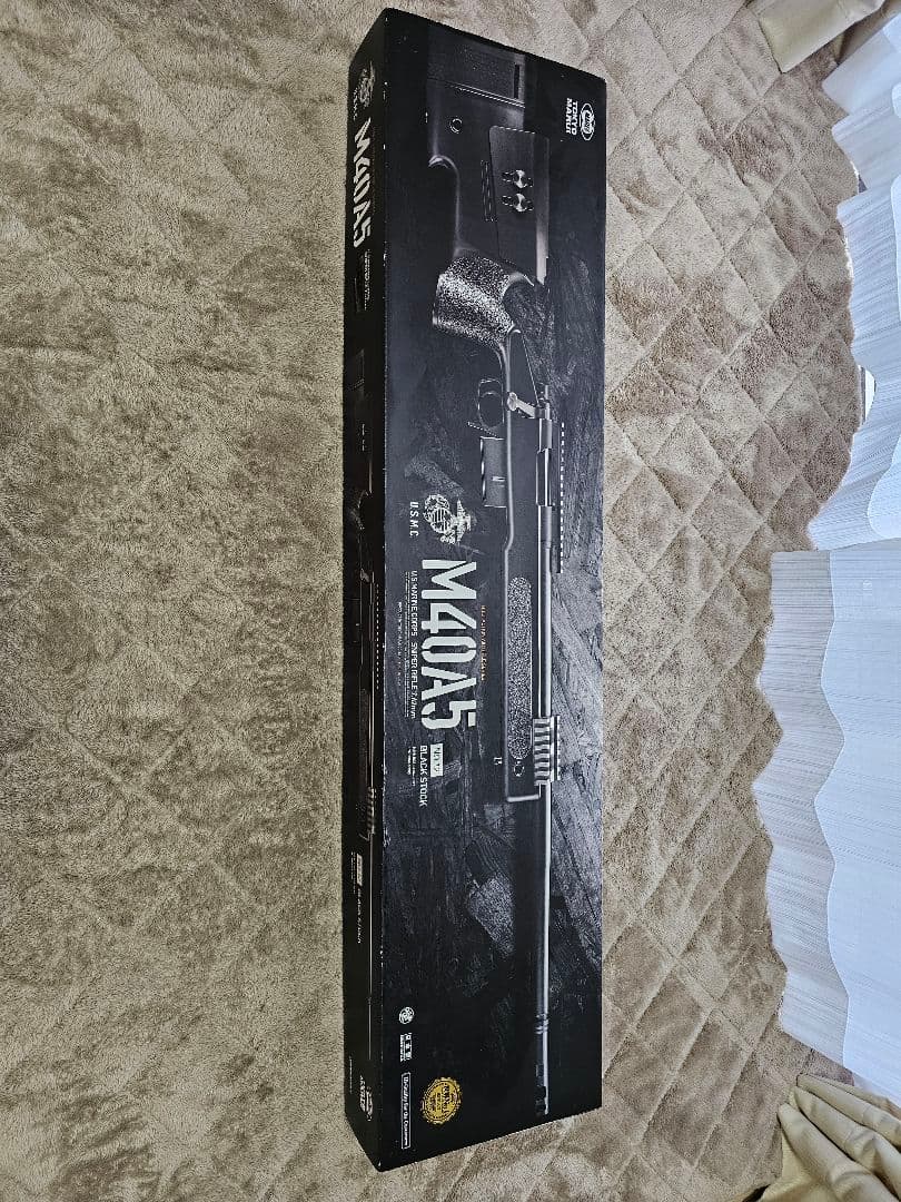 東京マルイM40A5 ボルトアクションエアーライフル(ブラックストック)