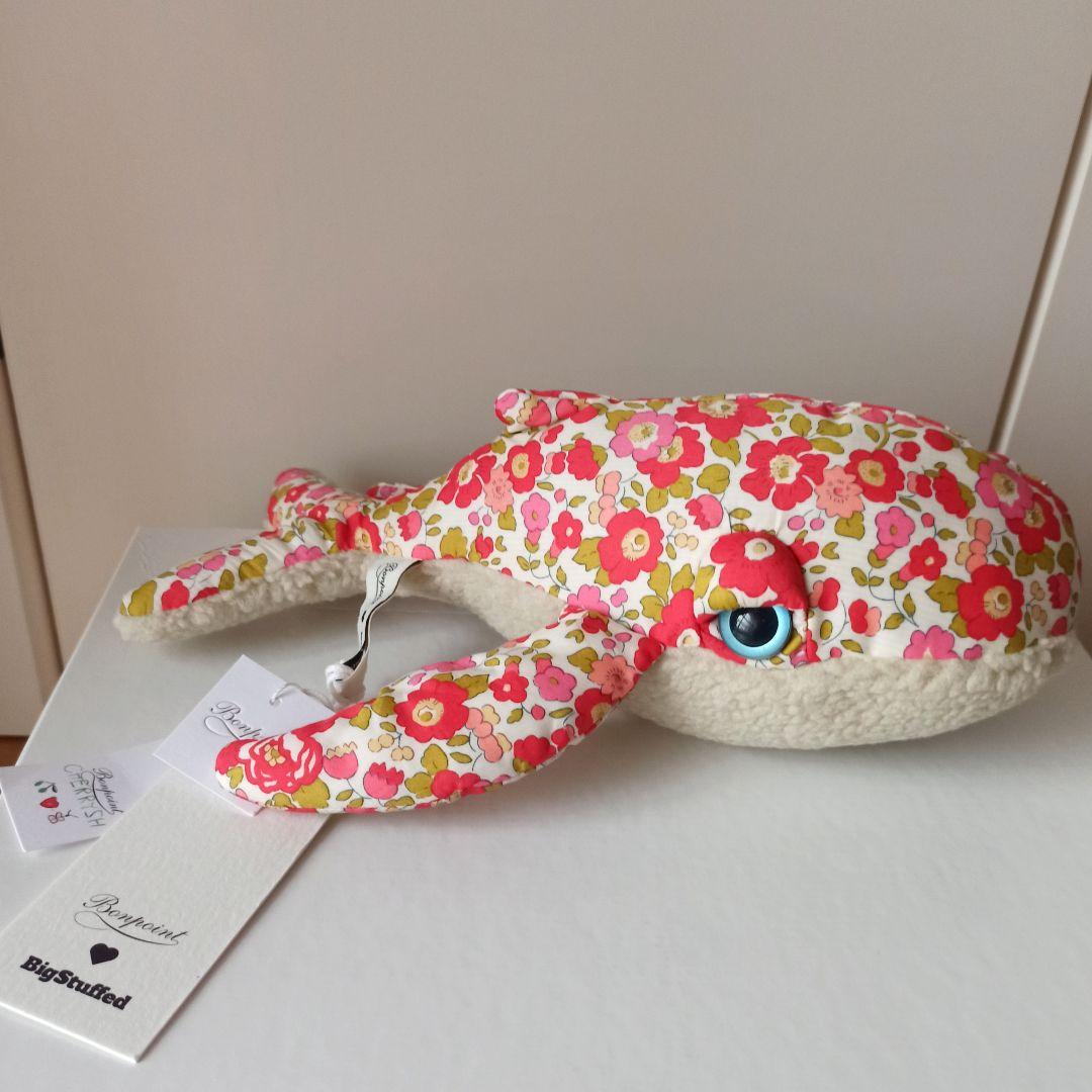 Bonpoint☆NOEL限定 BIGSTUFFEDコラボ くじら