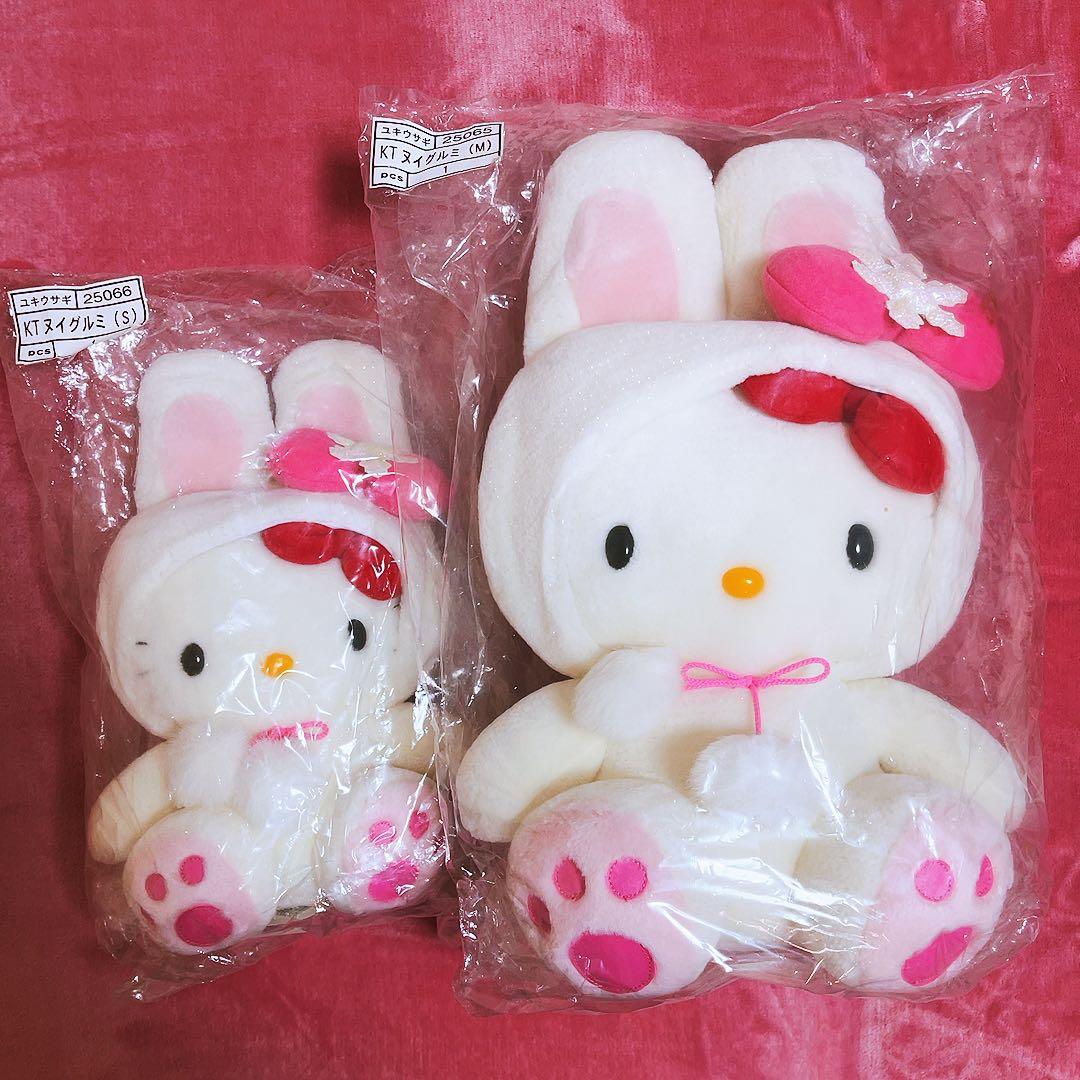 希少レア　ハローキティ　北海道　雪うさぎ　SM 2000年製 サンリオ　レトロ