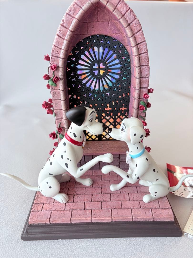 WDCC ディズニー 101匹わんちゃん ポンゴ&パーディタ フィギュア 陶器製