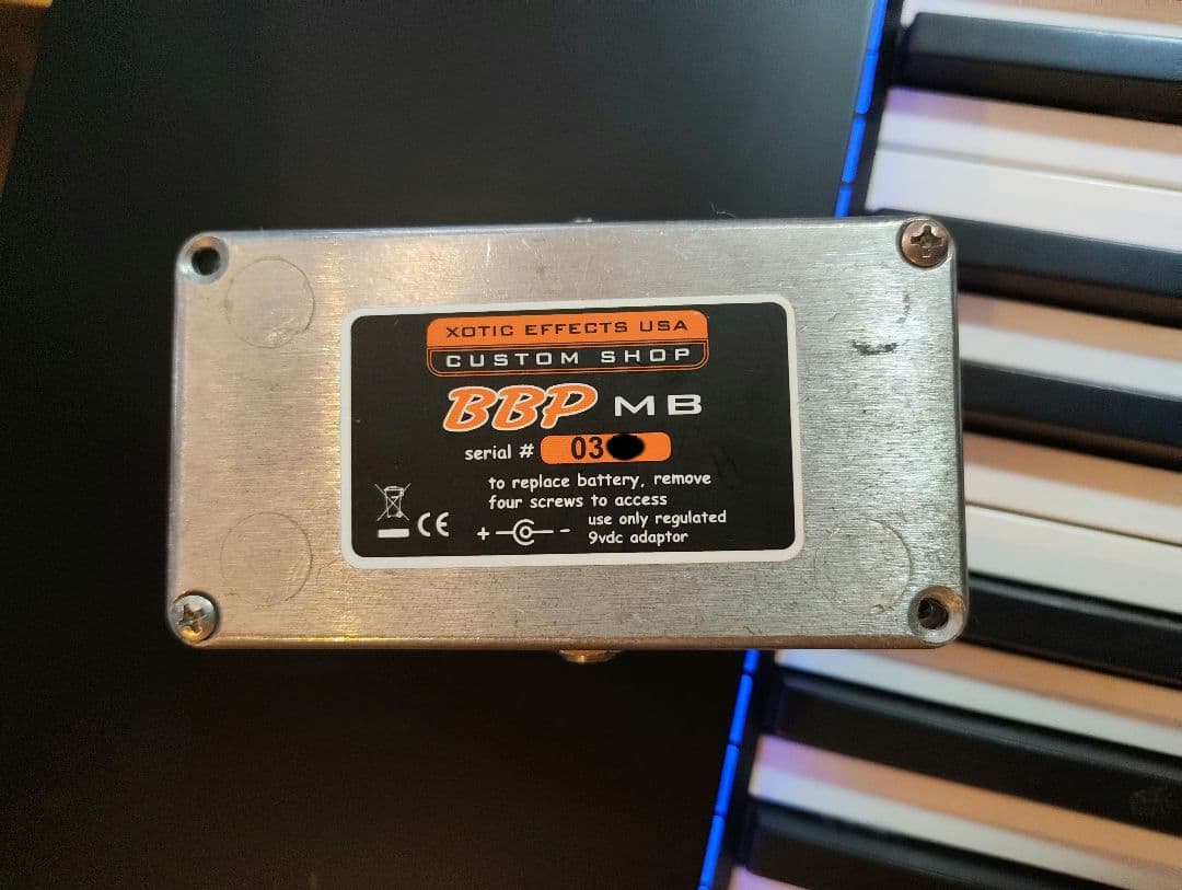 廃版激レア XOTIC BB preamp MB USA CustomShop