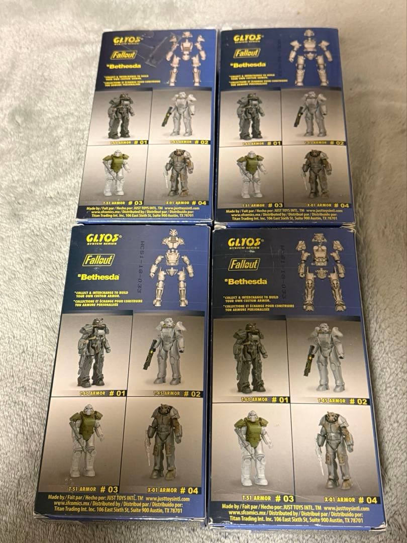 fallout パワーアーマー フィギュアセット