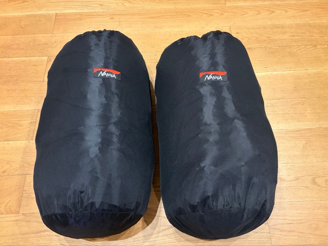 NANGA ナンガ オーロラ600DX 760FP ブラック 2個セット