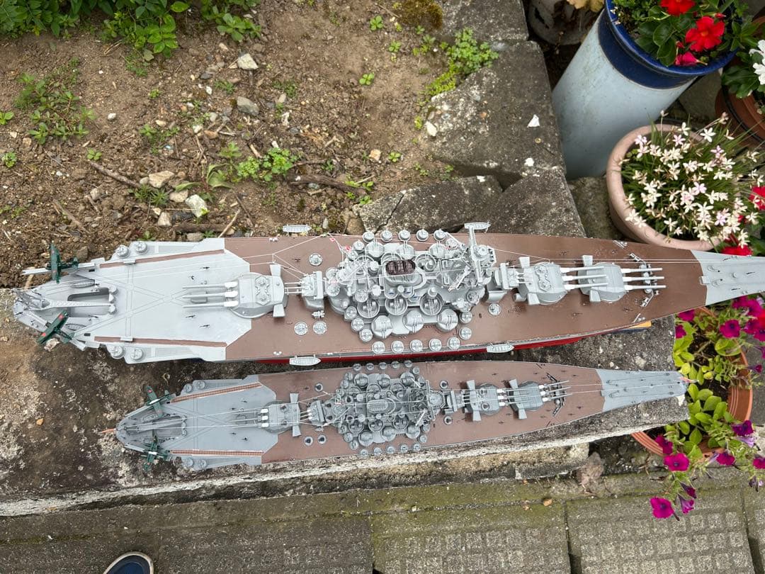 巨大戦艦大和1100mmサイズ 精密製作品(今年度13作品)送料無料