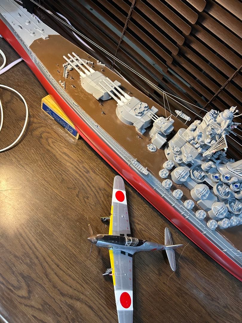 巨大戦艦大和1100mmサイズ 精密製作品(今年度13作品)送料無料