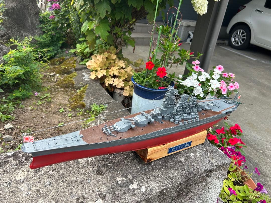 巨大戦艦大和1100mmサイズ 精密製作品(今年度13作品)送料無料