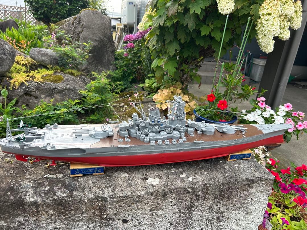 巨大戦艦大和1100mmサイズ 精密製作品(今年度13作品)送料無料
