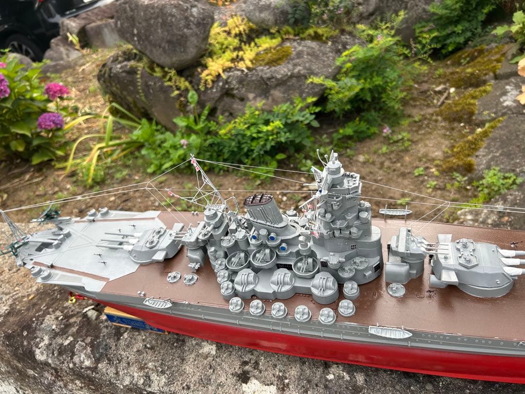 巨大戦艦大和1100mmサイズ 精密製作品(今年度13作品)送料無料