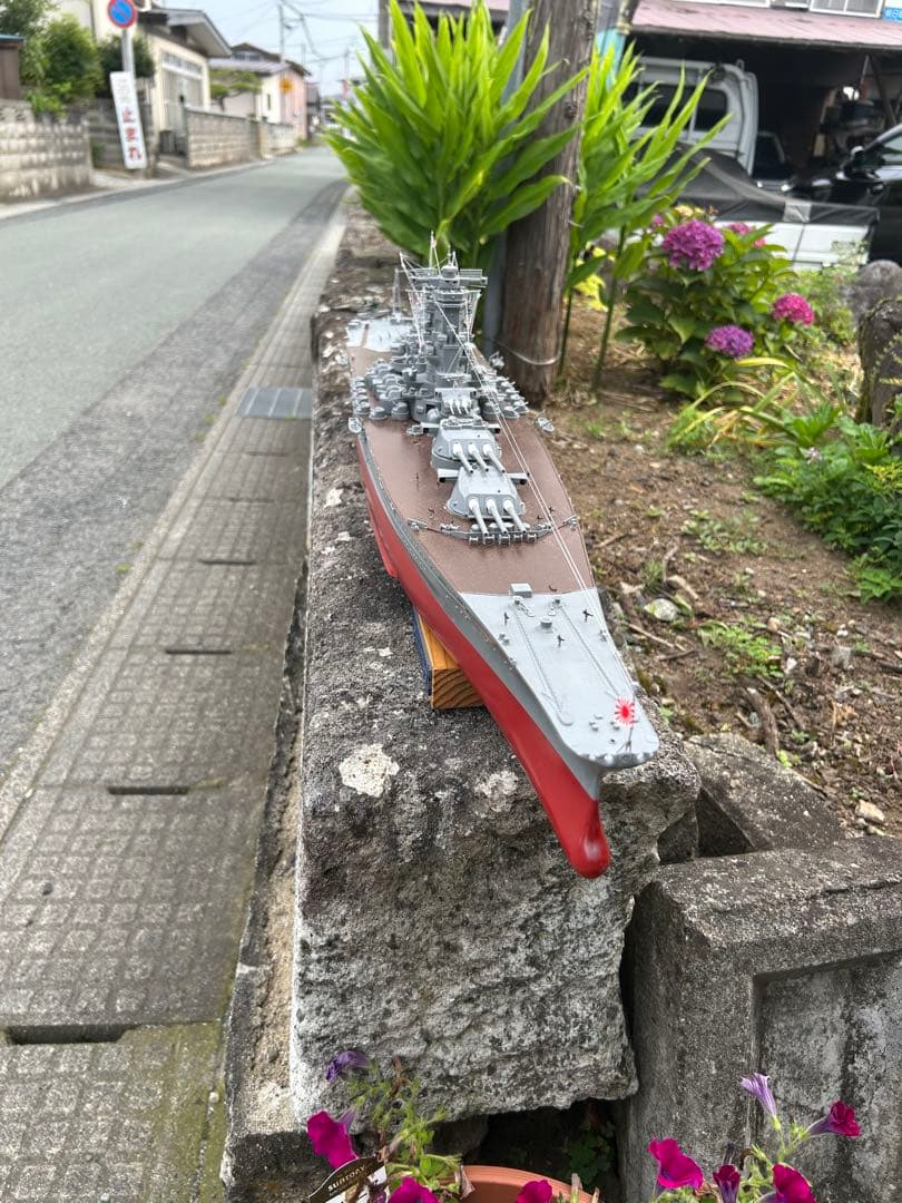 巨大戦艦大和1100mmサイズ 精密製作品(今年度13作品)送料無料