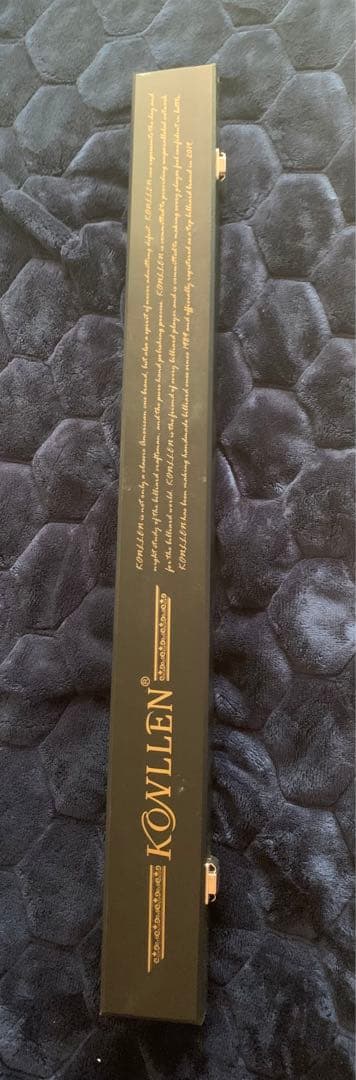 KONLENビリヤードキュー 2ピース ケース付き