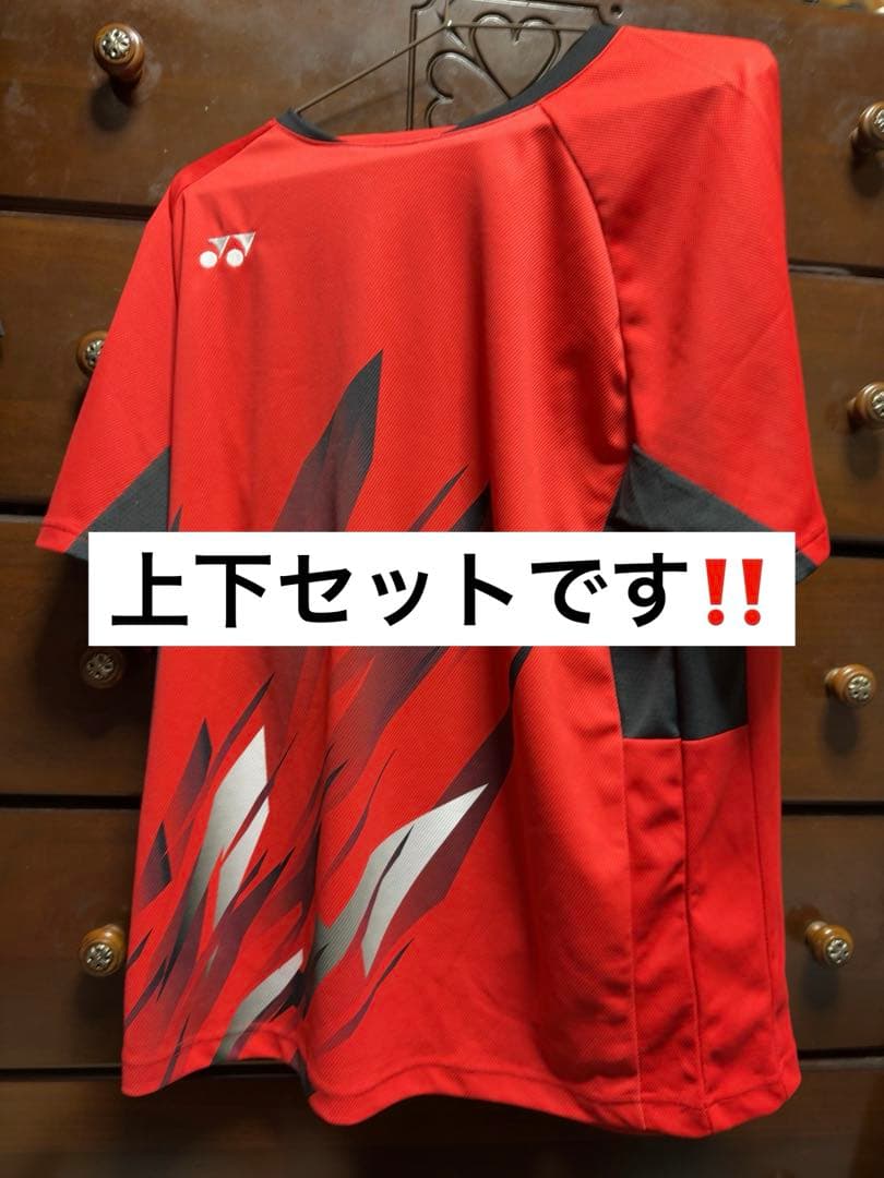 YONEX ゲームシャツ XO 上下セット JAPAN