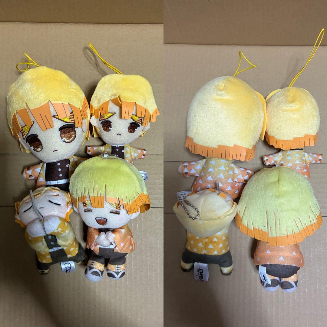 善逸まとめ売り、善逸フィギュア、善逸ぬいぐるみ 善逸詰め合わせ、鬼滅の刃