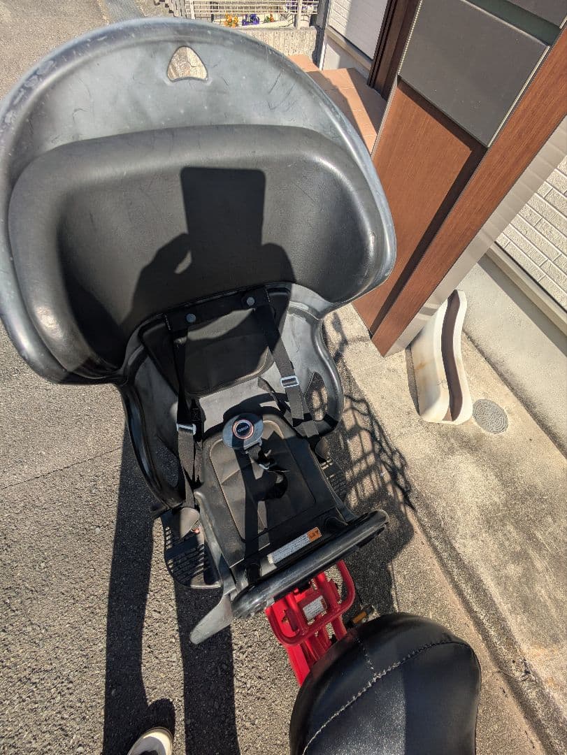 電動アシスト自転車　ヤマハ パスバビーアン20インチ 子供乗せ 赤色