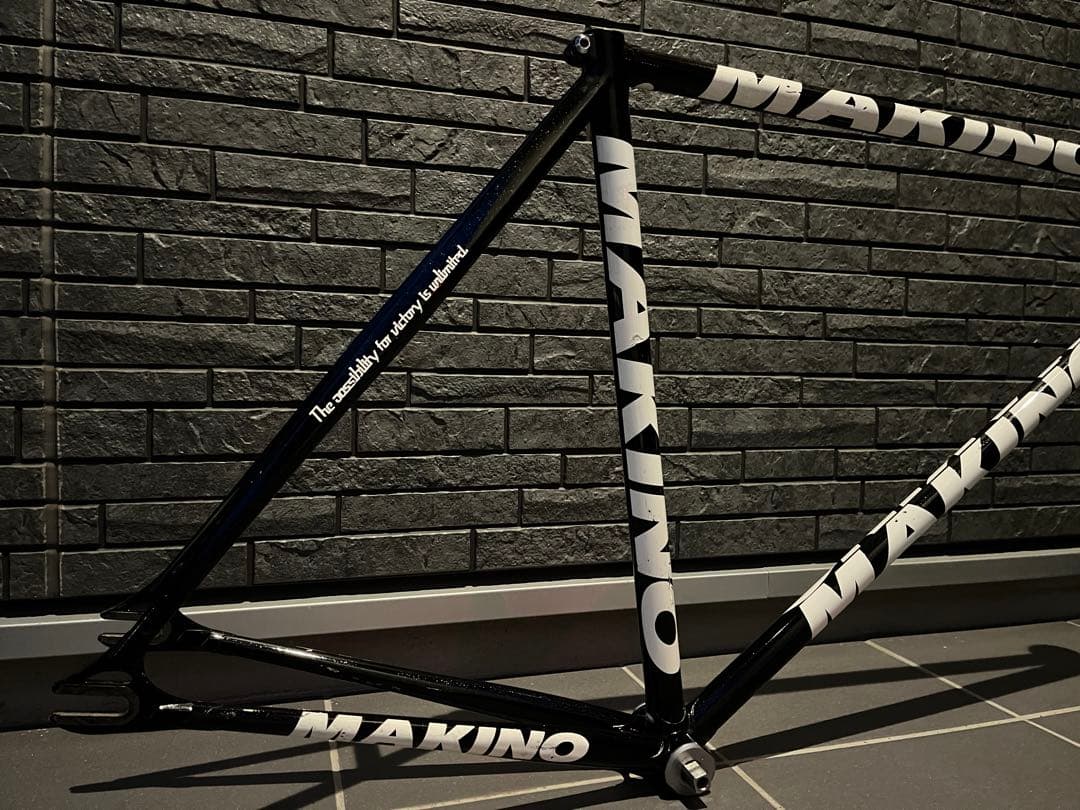 MAKINO njs フレームセット BB付 ピスト 競輪