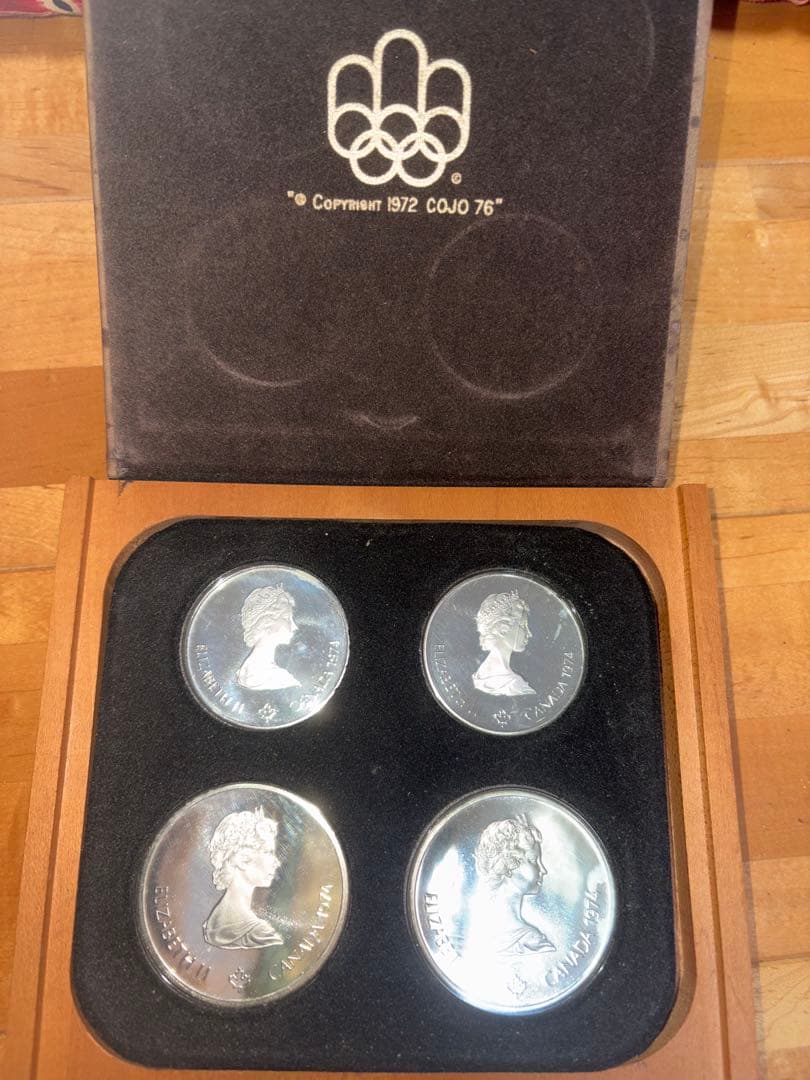モントリオールオリンピック　記念銀貨 全28枚 7シリーズ完品