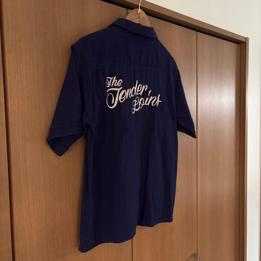 k*o様 オークション Tenderloins ネイビー ボウリング　シャツ　S