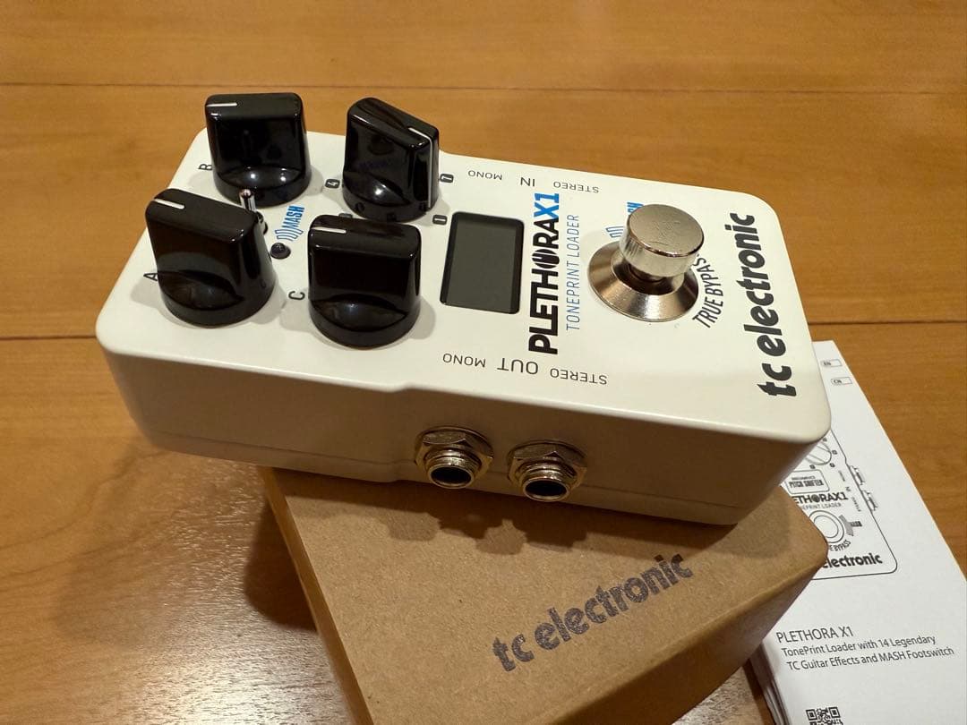 power 　tc electronic PLETHORA X1