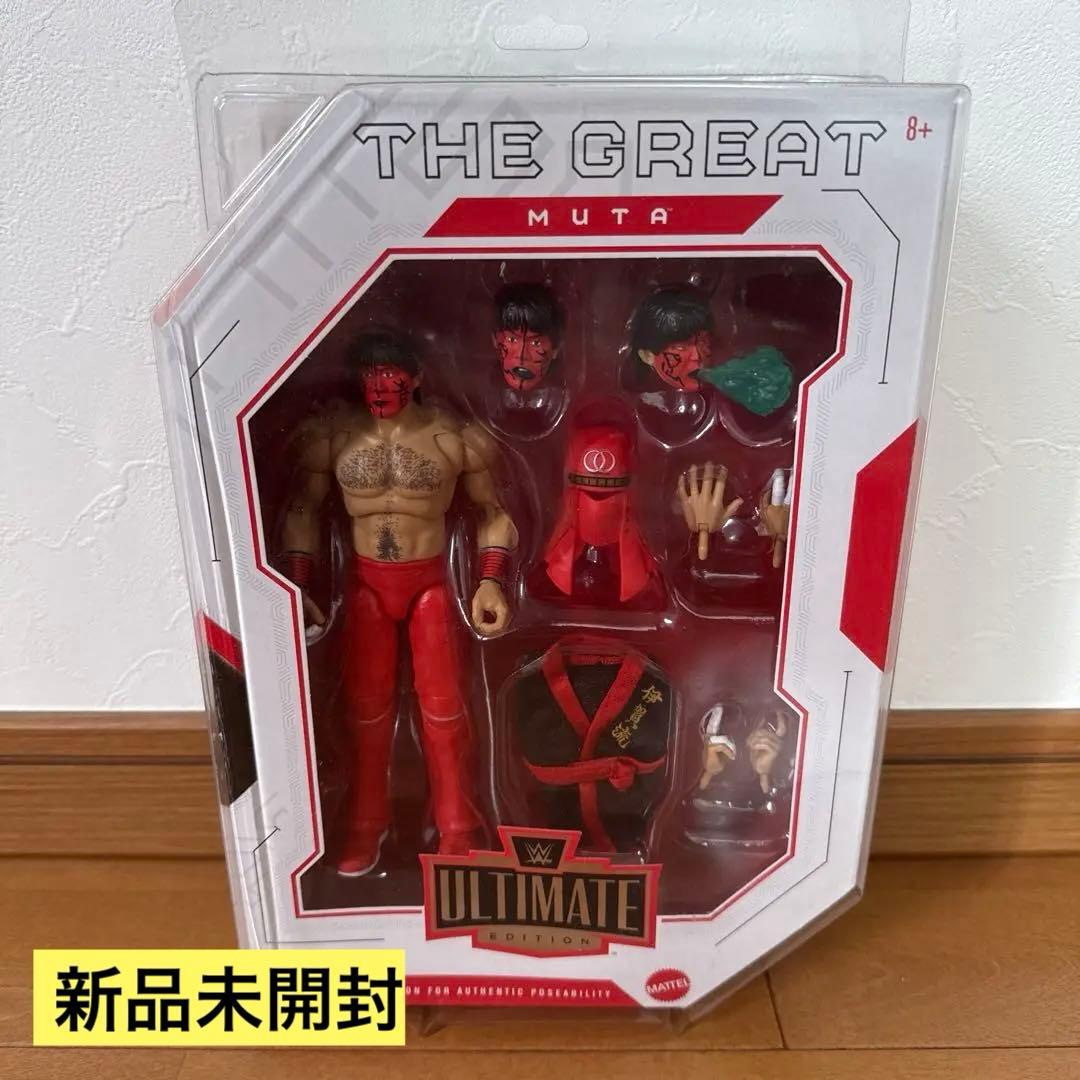 レア⭐︎RINGSIDE社 専用クリアケース付 グレート・ムタフィギュア