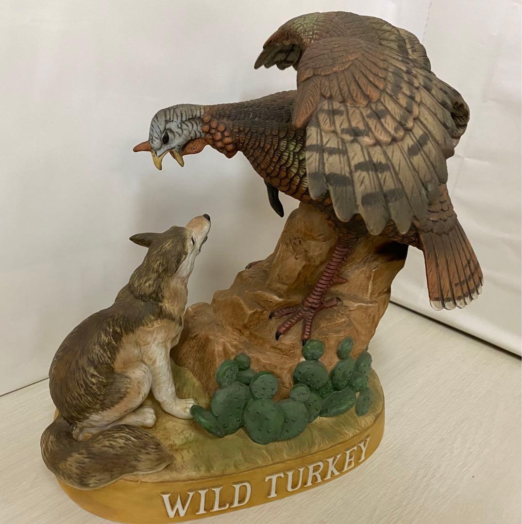 1986年WILDTURKEYワイルドターキー陶器ボトル(空ボトル)