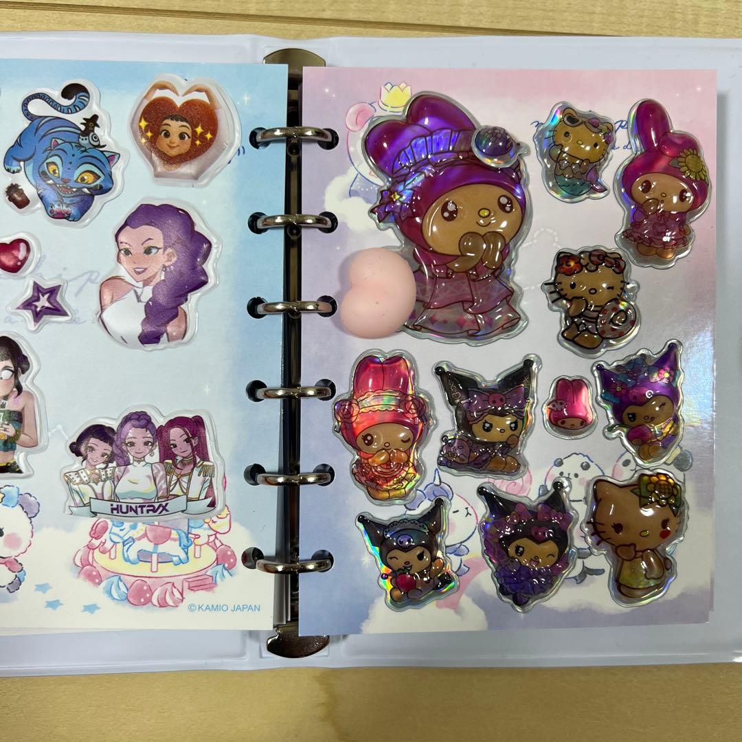 【お買得】ボンボンドロップシール　シール帳　お寿司シール サンリオ　お相撲さん