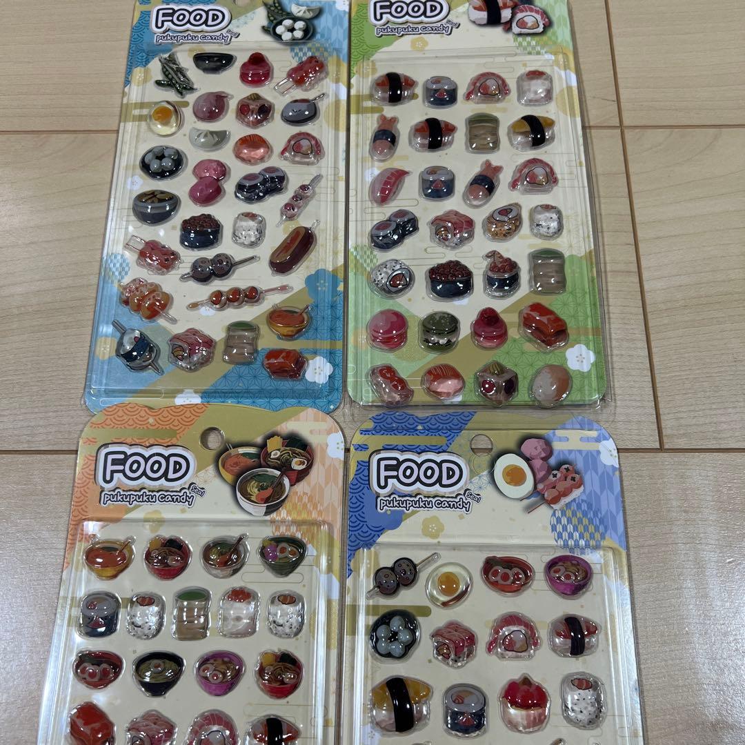 【お買得】ボンボンドロップシール　シール帳　お寿司シール サンリオ　お相撲さん