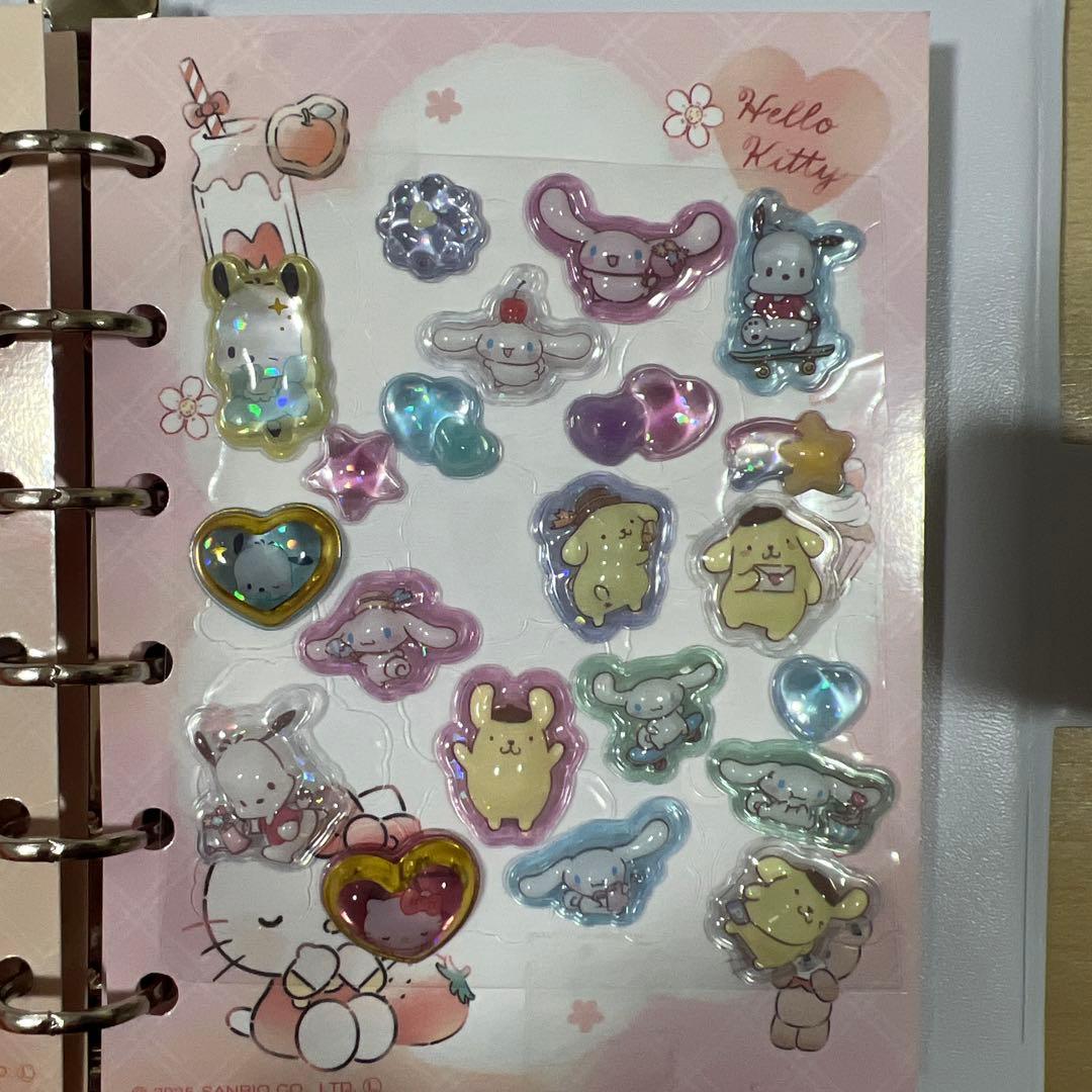 【お買得】ボンボンドロップシール　シール帳　お寿司シール サンリオ　お相撲さん