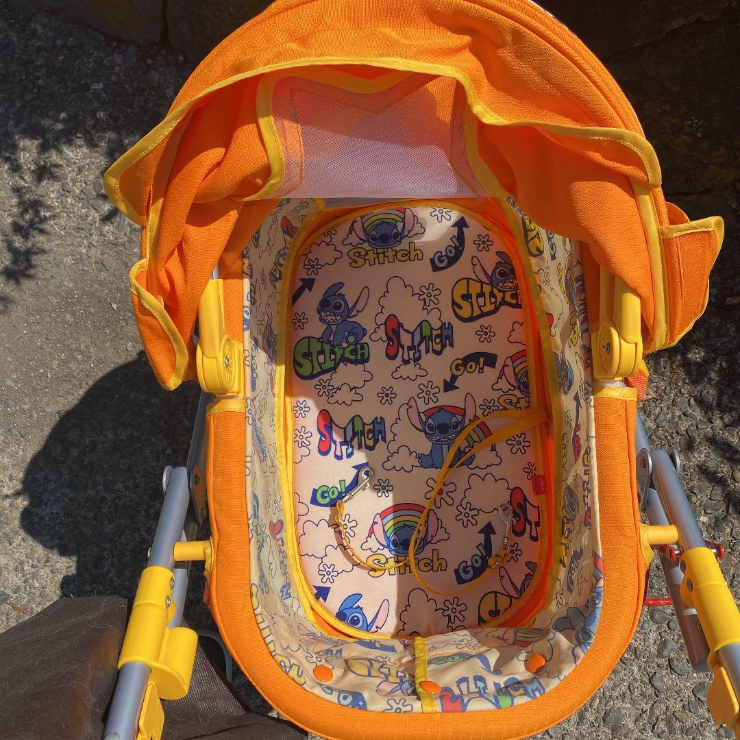 ペットパラダイス　ディズニー　スティッチ　バギーカー　ペットカート