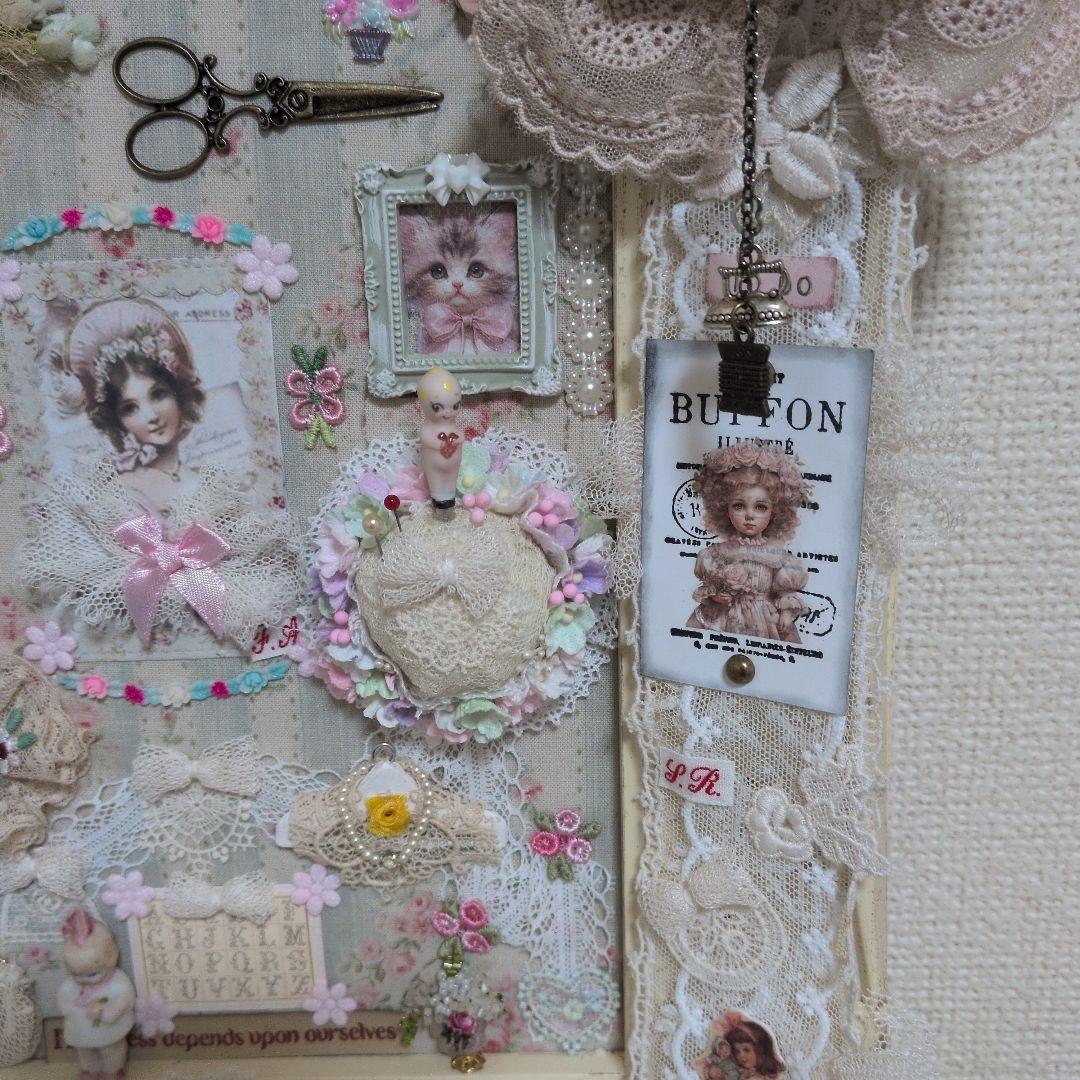 ビスクドール額装♥