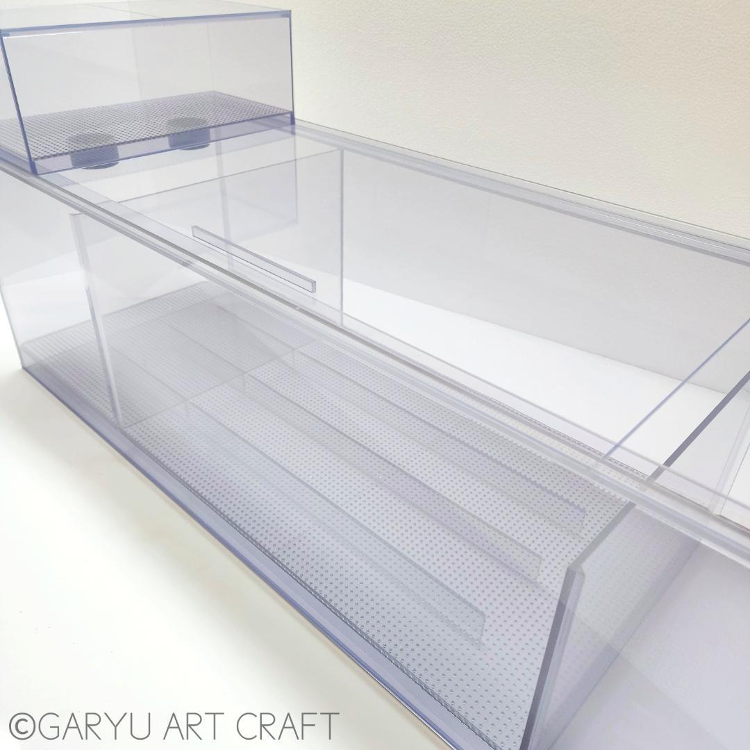 □大型3層式濾過槽□1200×400×350h□オーバーフロー水槽用□