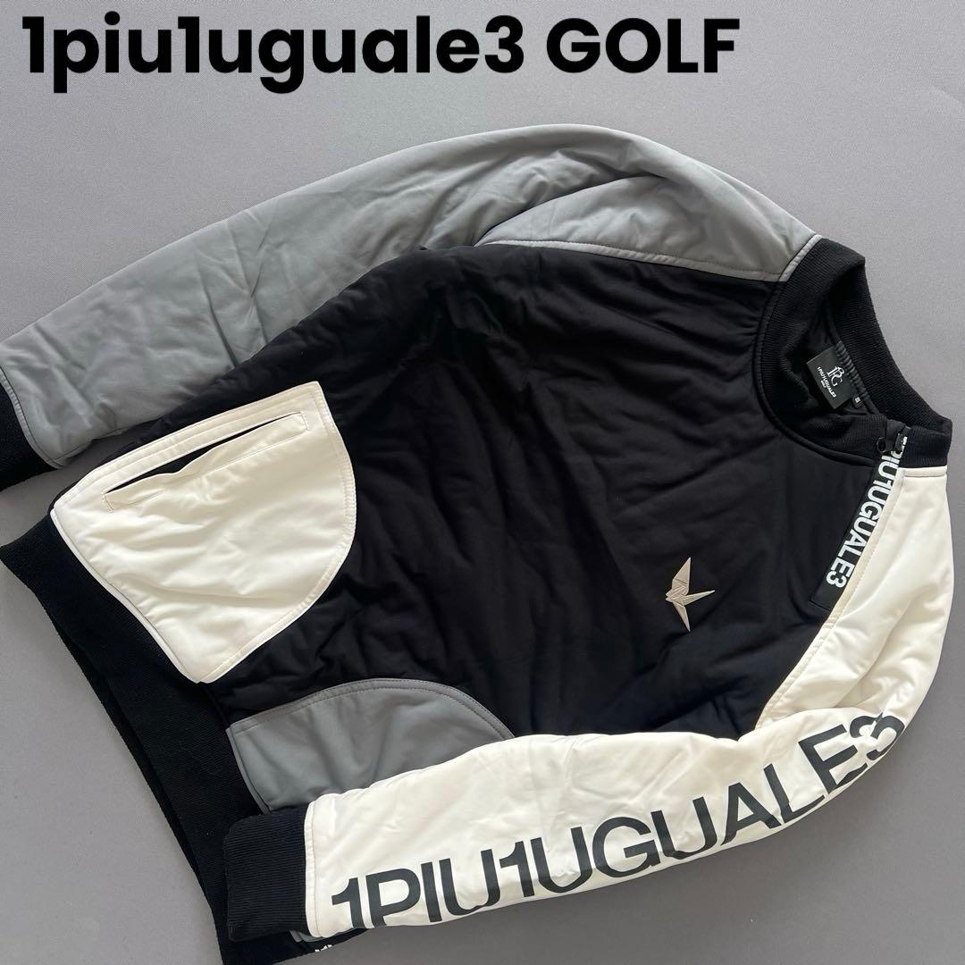 1PIU1UGUALE3 GOLF ダウンジャケット　プルオーバー　ゴルフ　中綿