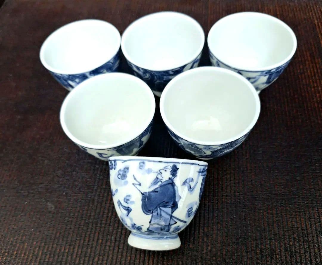 玉露茶碗6客セット　手塚善理/造