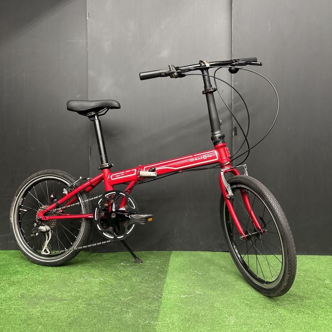 折りたたみ自転車 DAHON speed P8 レッド