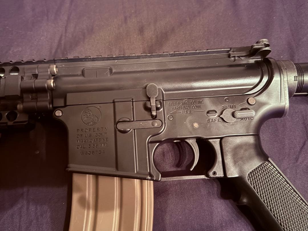 東京マルイ 次世代電動ガン RECCE(レシーライフル)ブラック 中古品