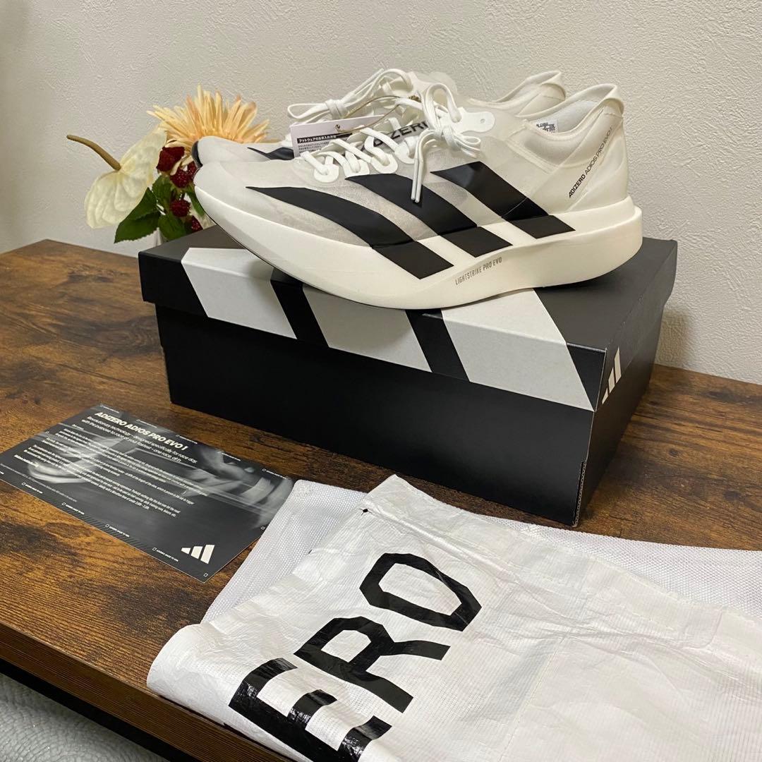 新品未使用【アディダス】スニーカー ランニングシューズ ADIZERO 27.5