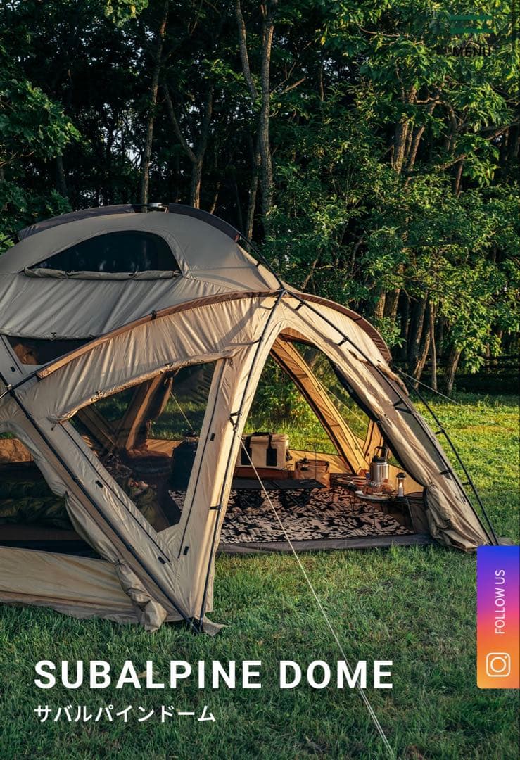 SABBATICAL サバティカル サバルパインドーム　新品