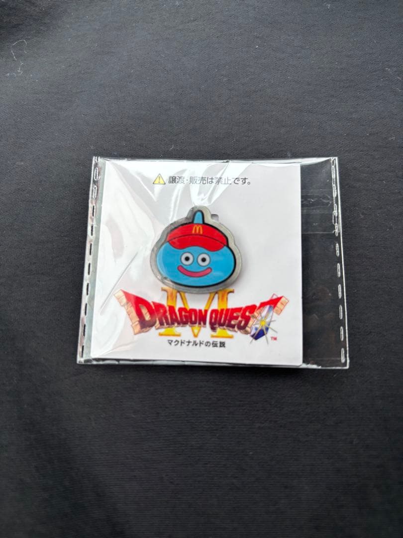 マクドナルドスライムピンバッジ