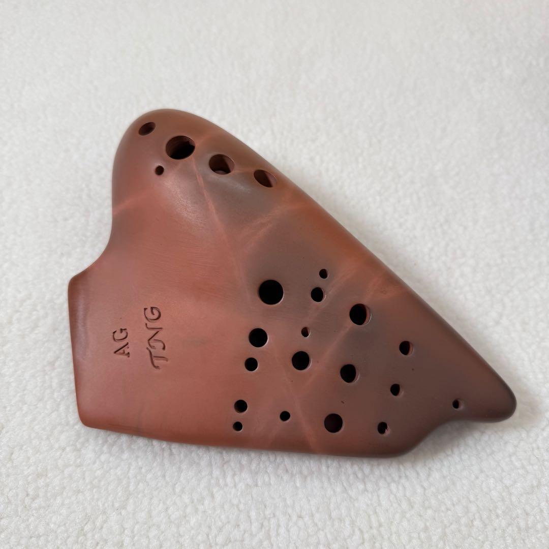 TNG トリプル　オカリナ 12穴 / トリプル/アルト/G調/紫砂赤土 AG