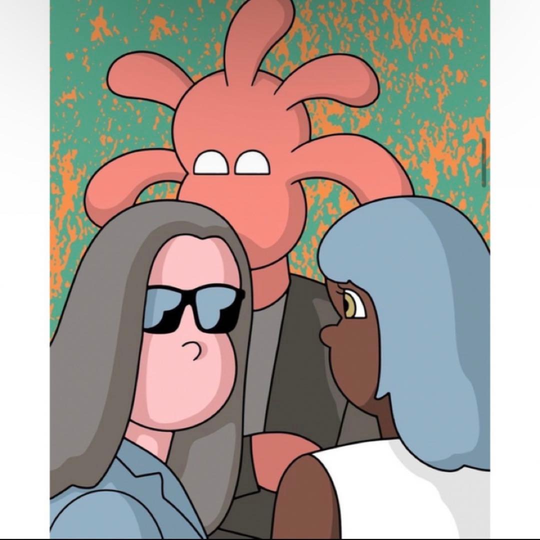 新品未使用！JUN OSONサイン入りエディション版画