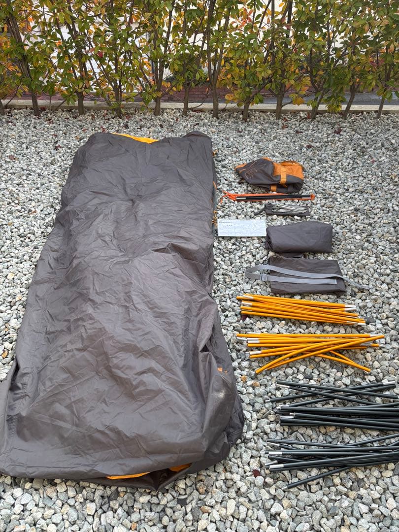 THE NORTH FACE WAWONA6 6人用テントグランドシートペグ有り