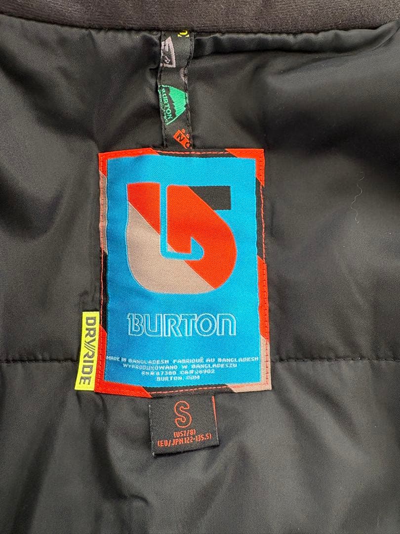 BURTON キッズ スノーボードウェアフルセット 美品 6点セット