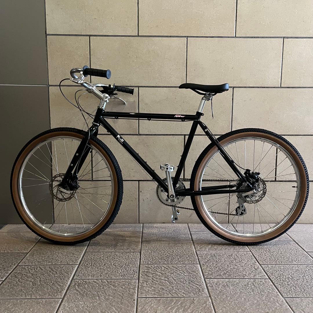 कर्मन् 　Fuji ALTERR ブラック 黒 カスタム OLD MTB