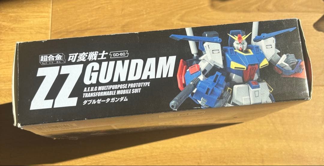 超合金 可変戦士 ZZガンダム GD-60 ダブルゼータガンダム 変形可動 美品