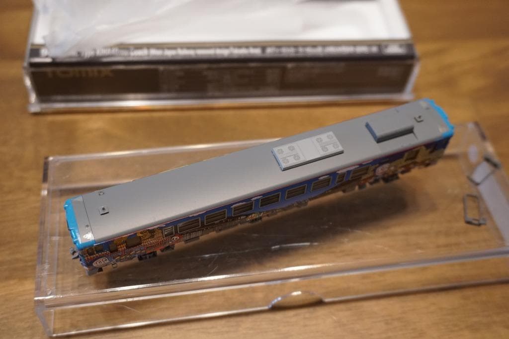 キハ40　2137 　ハットリくんラッピング塗装仕様　M車 白色室内灯組み込み込