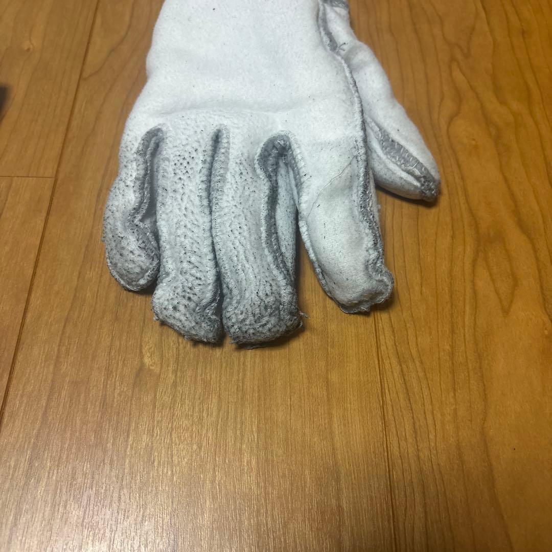 Hestra レザー ミトングローブ 黒